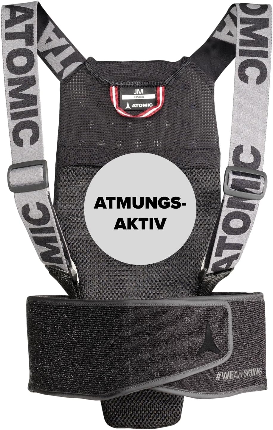 Atomic Kinder Live Shield Jr Ski-Rückenprotektor M Schwarz, M Schwarz