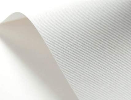 Netuno 400x Weiss Struktur-Karton gerippt DIN A4 210x 297 mm 246g Elfenbeinkarton Ultraweiss Bastel-