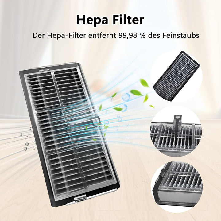 Yivy 29 Stück Zubehör für Dreame X40 Ultra/L40 Ultra /X40 Master Roboter Staubsauger ersatzteil, 2 H