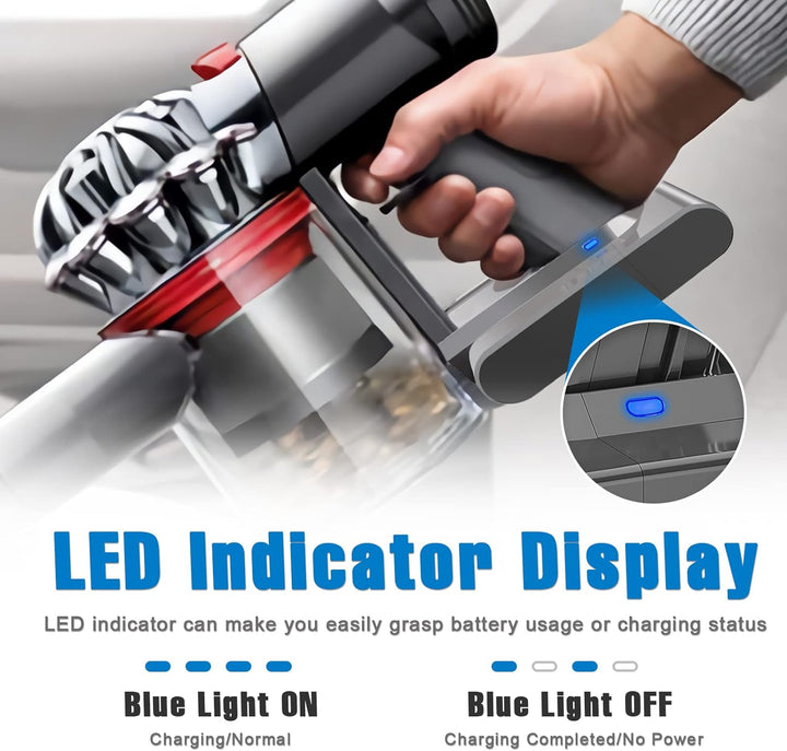 V7 Akku 4600mAh 21,6V Ersatz Akku für Dyson V7, SV11 Staubsauger, Ersatzbatterie Kompatibel mit Dyso