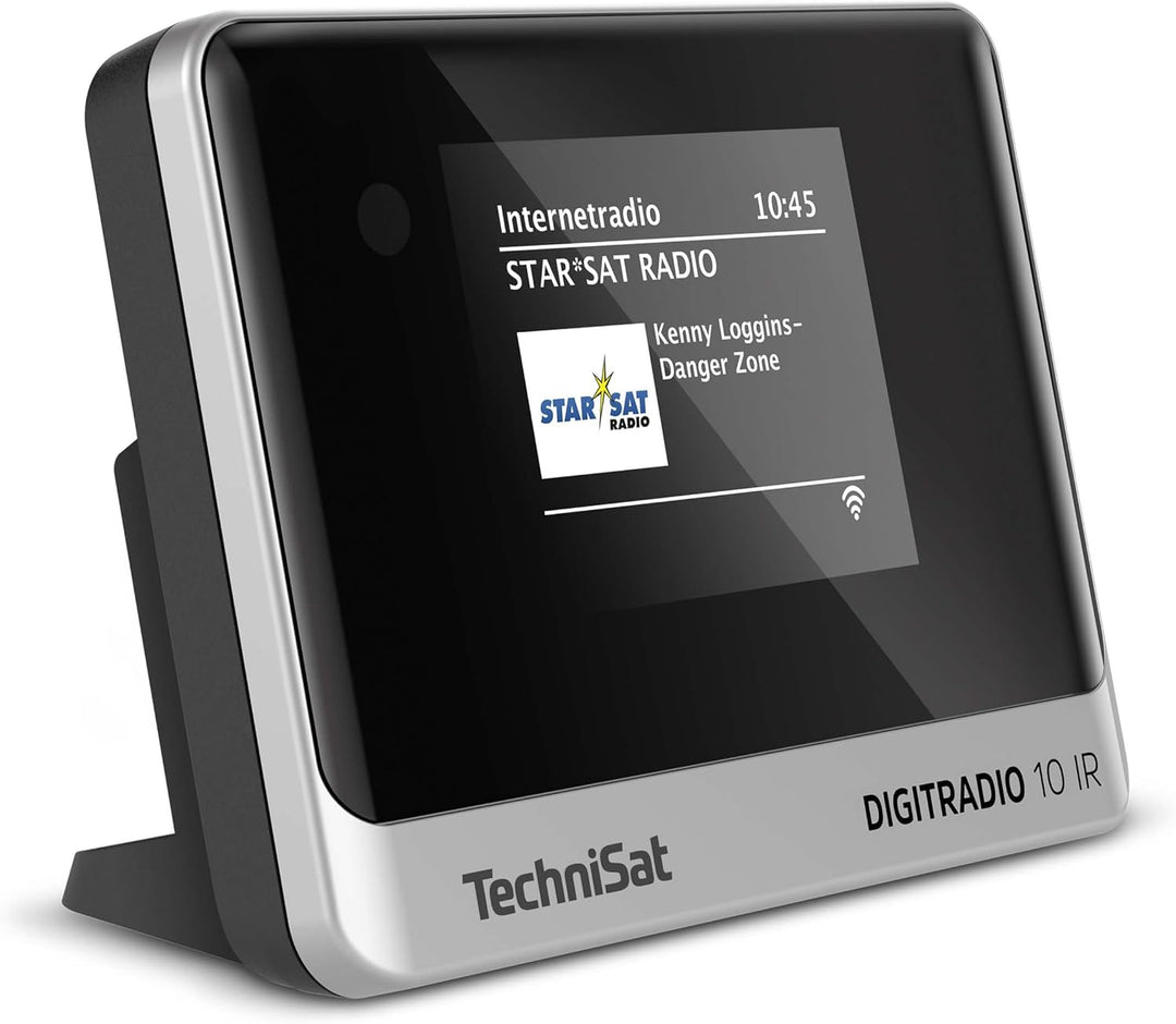 TechniSat DIGITRADIO 10 IR - DAB+ und Internetradio Adapter (WLAN, Farb-Display, Bluetooth, Fernbedi