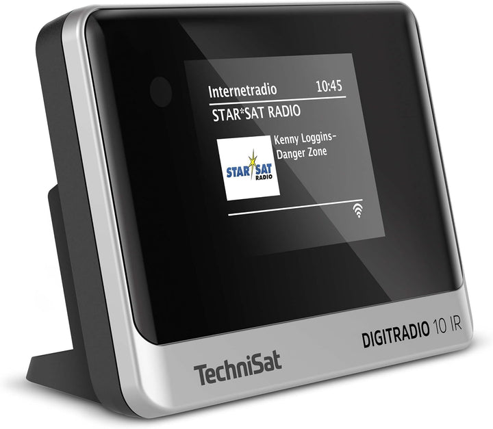 TechniSat DIGITRADIO 10 IR - DAB+ und Internetradio Adapter (WLAN, Farb-Display, Bluetooth, Fernbedi