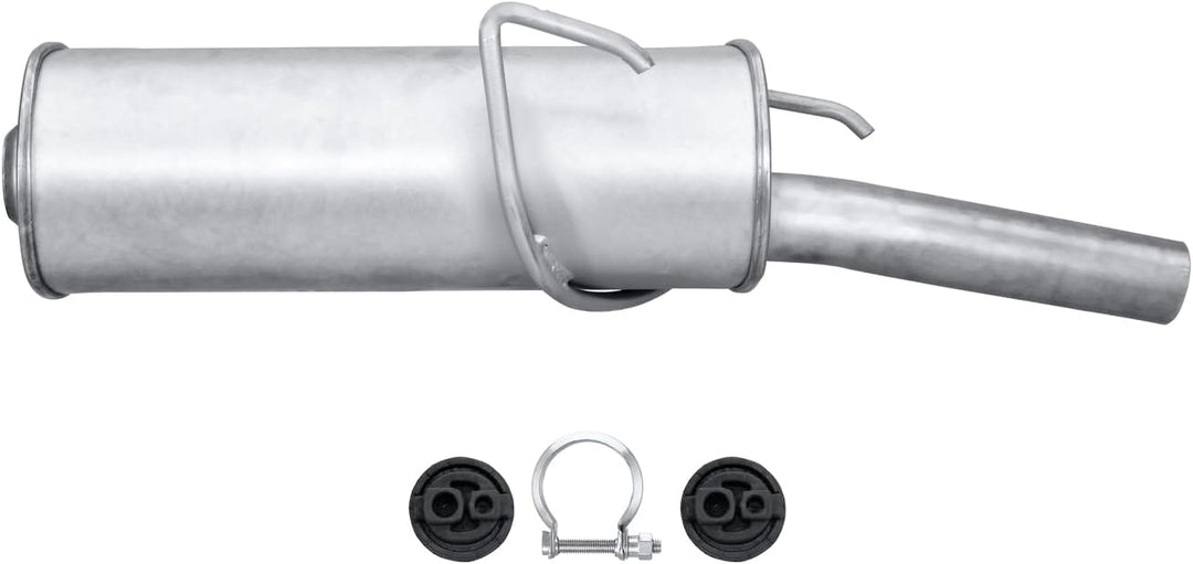 HELLA 8LD 366 032-501 Endschalldämpfer - Easy2Fit® Kit - hinten - einteilig - Set mit Anbauteilen