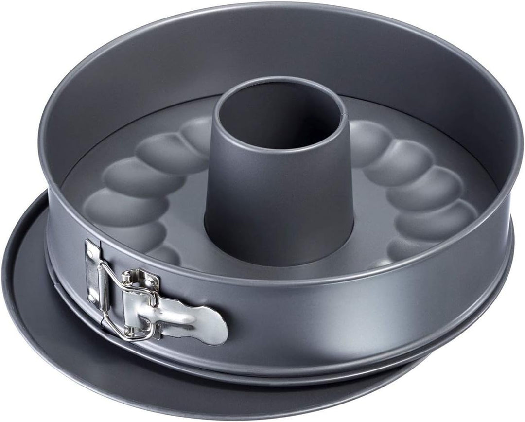 Westmark Springform mit zwei Böden, Ø 24 cm, mit Antihaftbeschichtung, kaltgewalzter Stahl, Back Mei