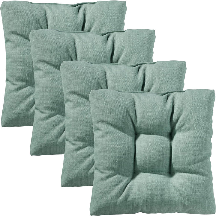 Traumnacht Stuhlkissen Cozy 4er Set, Bequeme Sitzkissen für Gartenstuhl, Küche oder Esszimmer, Indoo