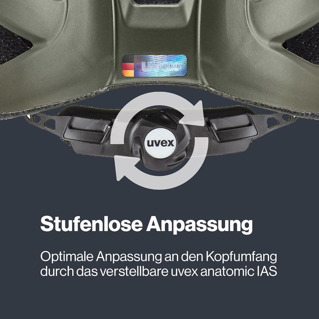 uvex touring cc - leichter Allround-Helm für Damen und Herren - individuelle Grössenanpassung - erwe
