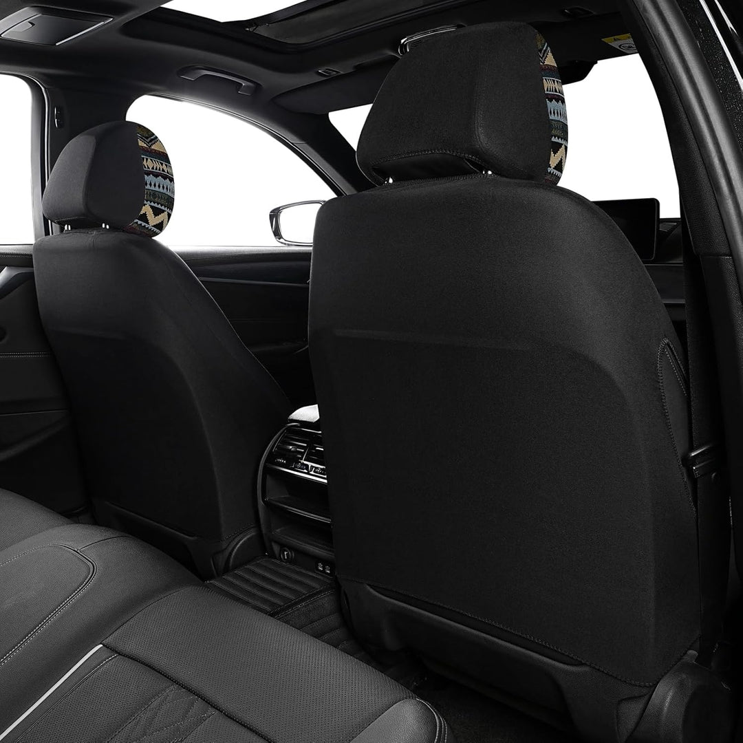 SOBONITO Auto-Sitzbezüge Vordersitze Universal,Bohème-Stil,Auto-Sitzschoner,Auto-Schonbezüge,Schwere
