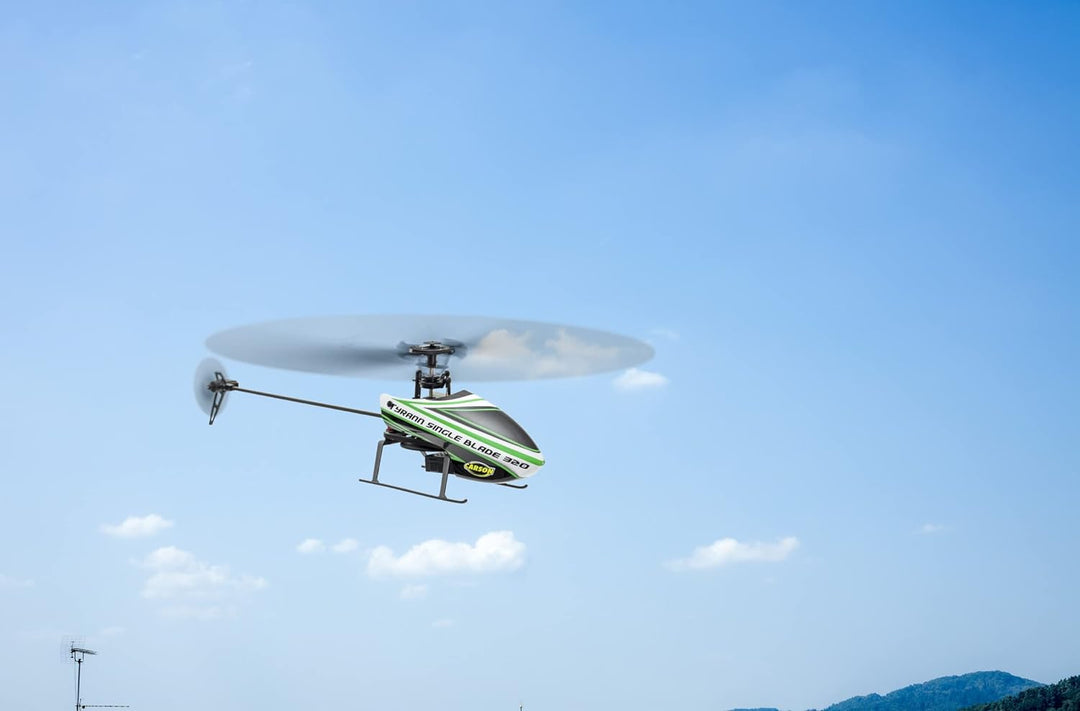 Carson 500507171 - Ferngesteuerter Helikopter Tyrann Single Blade 320 2,4 GHz - RC Flugzeug ab 16 Ja