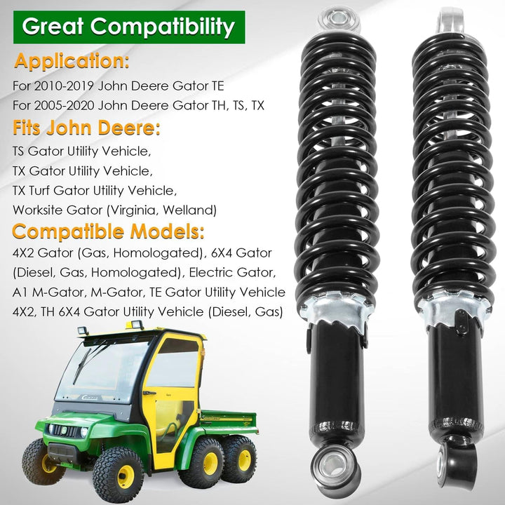 CTcar AM129514 Stossdämpfer-Vorderradaufhängungs-Kit, passend für John Deere Gator 4X2 6X4 TE TH TS