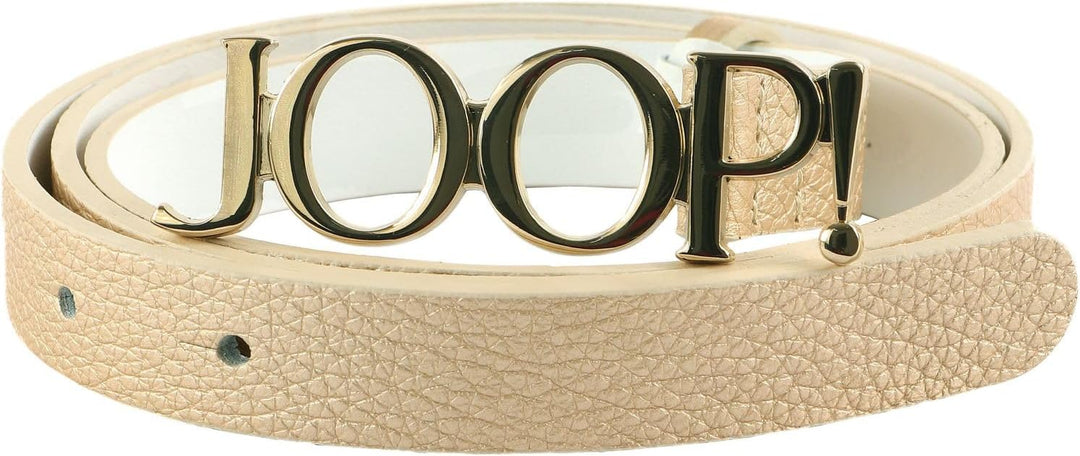 Joop! 2,0 CM Women's Cow Leather Belt W95 Beige