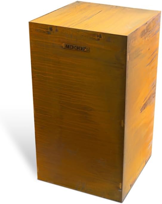 MOODZ Outdoor Living Sockel für Feuerschale zu Ø100 cm - Sockel von Cortenstahl - Design-Sockel für