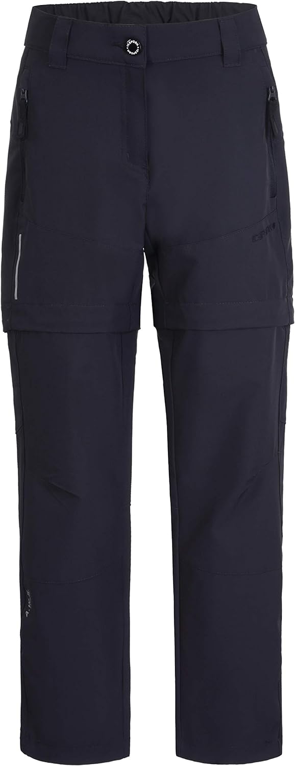 ICEPEAK Mädchen Kano Jr Hose 116 Anthrazit, 116 Anthrazit