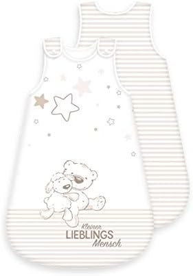 Arle-Living Lieblingsmensch Baby-Schlafsack - ganzjährig - umlaufender Reissverschluss Druckknopf (9