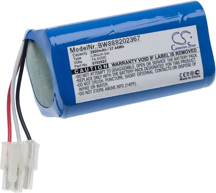 vhbw Akku kompatibel mit Miele RX1-SJQL0, Scout RX1 Staubsauger Home Cleaner Heimroboter (2600mAh, 1