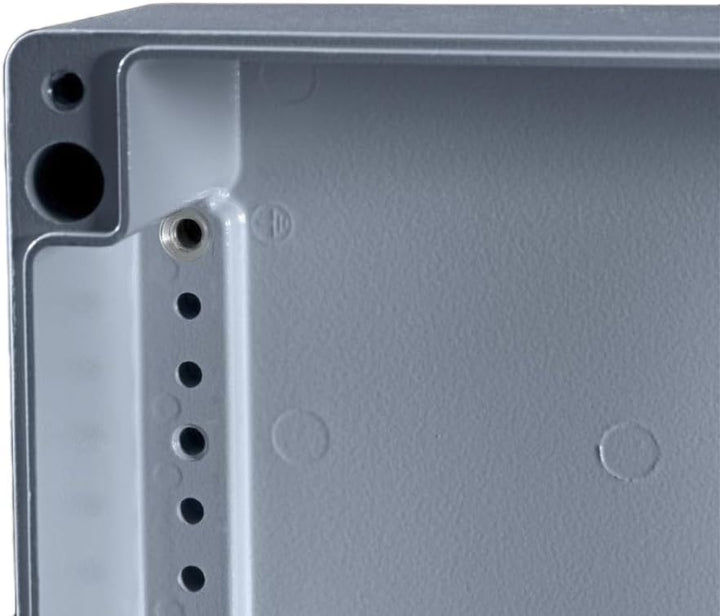 Rittal 9105210 GA 9105.210 Universal-Gehaeuse 125 x 57 x 80 Aluminium Grau (RAL 7001) 1St, (L x B x