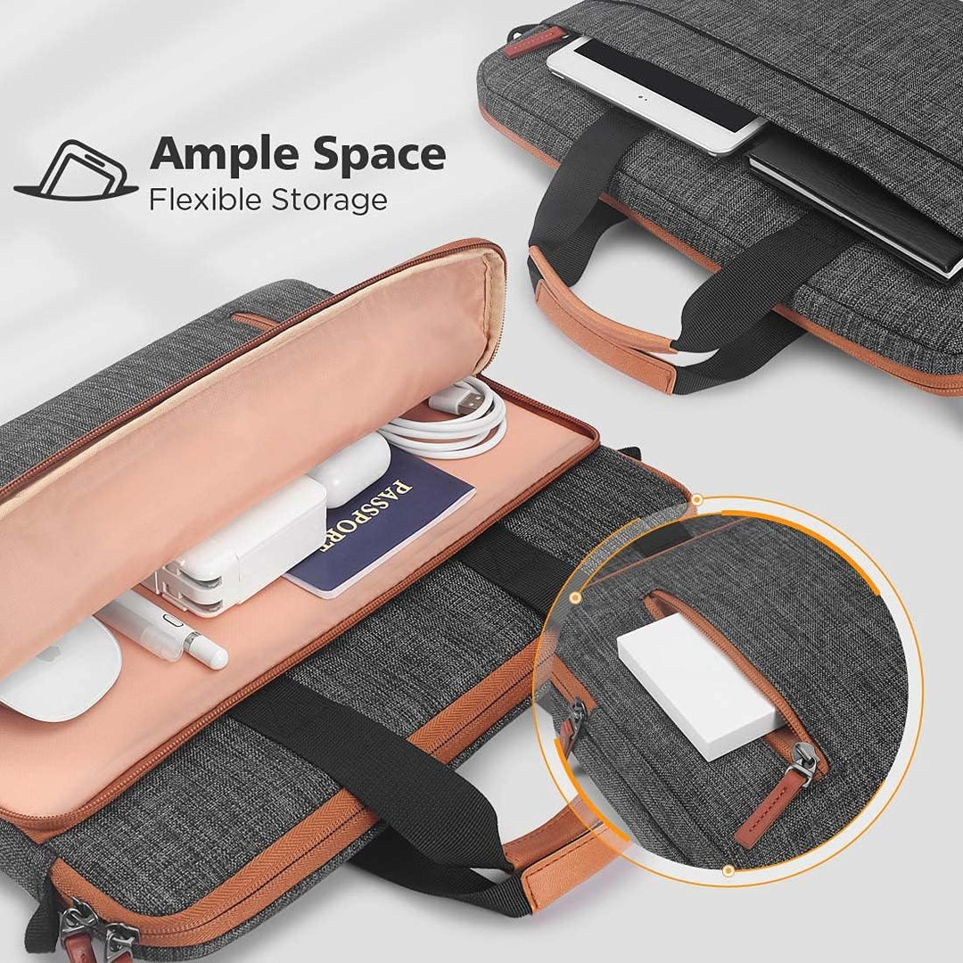 KIZUNA Laptoptasche 15.6 Zoll Notebook Tasche 16" Laptop Für MacBook Pro 16 M3&M2 Max/Lenovo IdeaPad