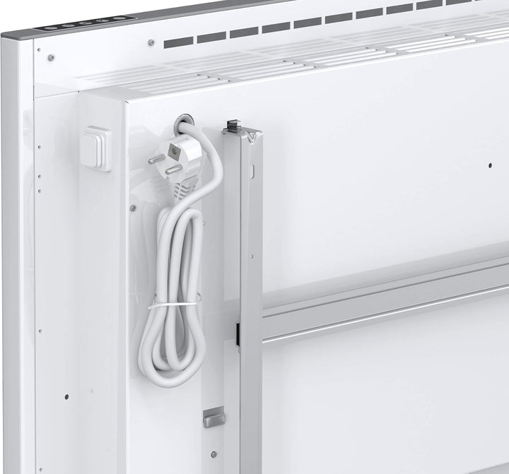 AEG Duo Wandkonvektor DKE 100, Elektroheizung energiesparend, 1000 W für ca. 12 m², LCD Display, Woc