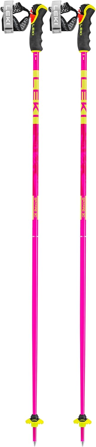 LEKI Spitfire 3D Skistöcke neonmagenta-neonyellow-berry 120, neonmagenta-neonyellow-berry 120