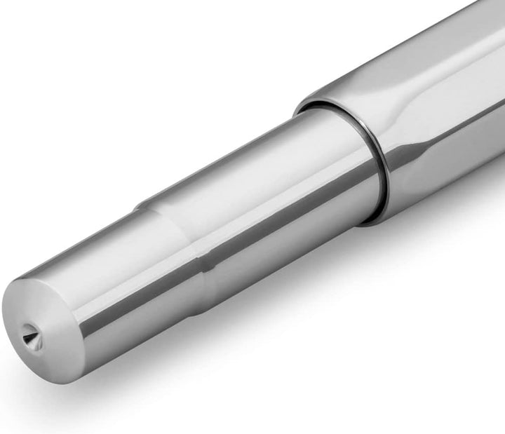 Kaweco AL Sport Raw Gel- / Kugelschreiber inklusive 0,7 mm Rollerball Tintenroller Mine für Linkshän