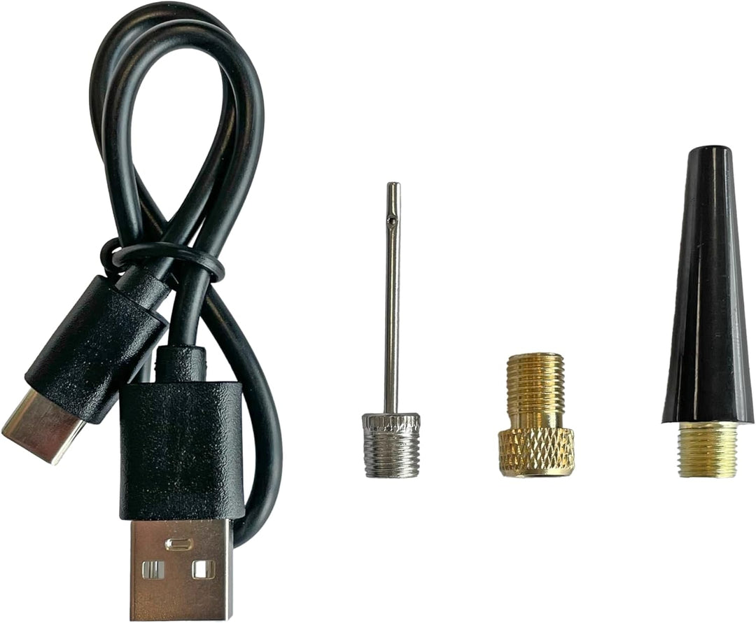 Blaupunkt Tragbare Akku-Luftpumpe TPM 124, Kompressor für Fahrräder, Motorräder, Auto & Bälle, mit P