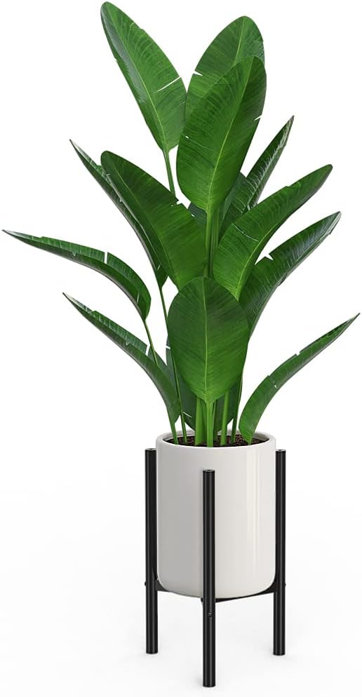 Bomclap Pflanzenständer aus Metall, Verstellbarer Blumentopfständer Moderner Blumentopfhalter für In