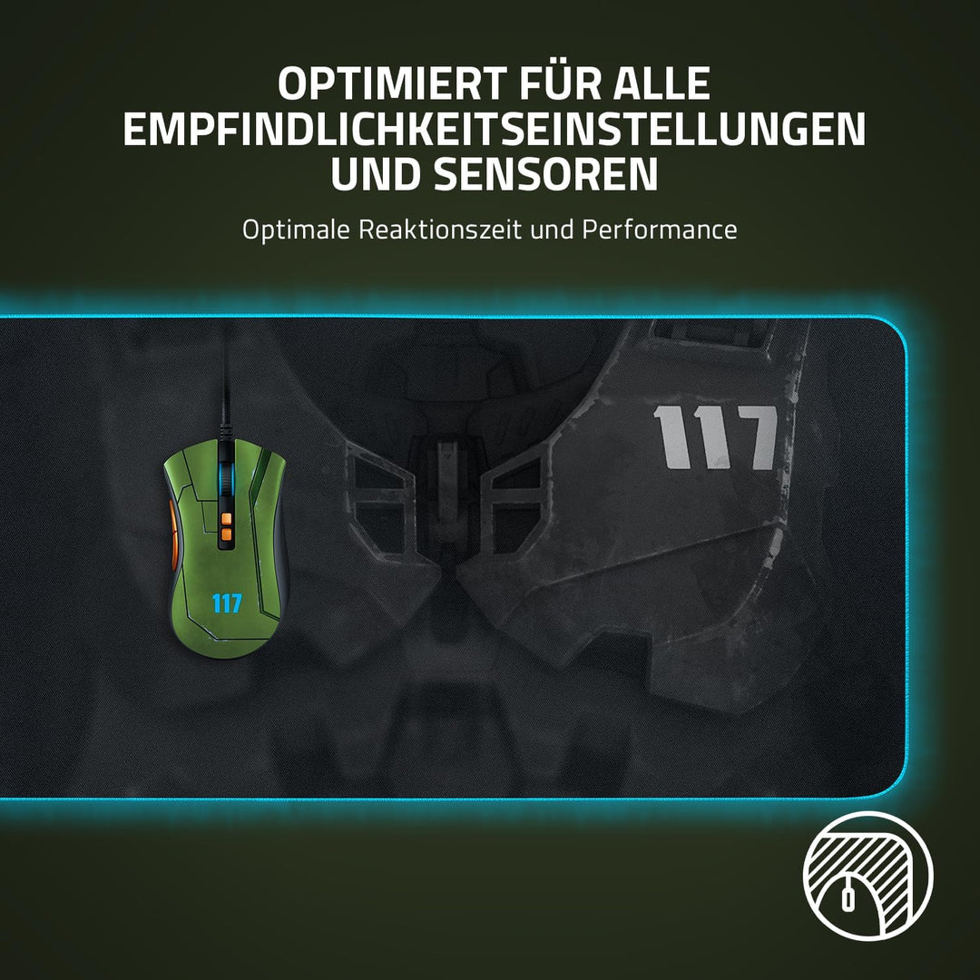 Razer Goliathus Extended Chroma (Halo Infinite Edition) - Extra grosse weiche XXL Gaming Maus-Matte