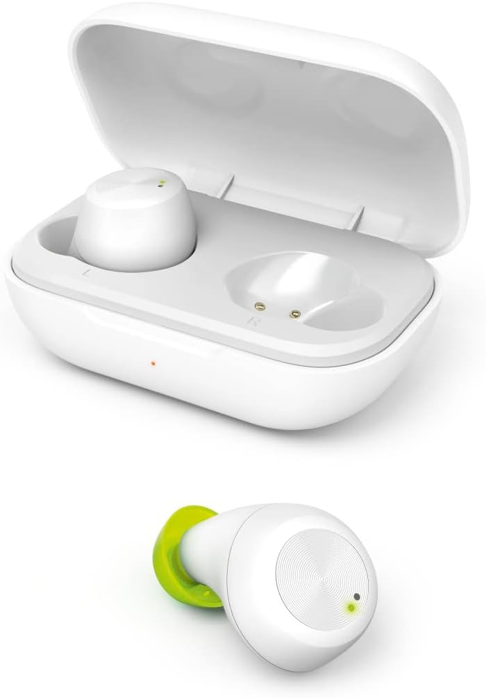 Hama Bluetooth Kopfhörer Spirit Chop IPX4 (True Wireless In Ear Kopfhörer weiss, Kopfhörer kabellos,