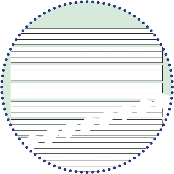 Clairefontaine 331652C - Packung mit 25 Schulheften DIN A4, 32 Blatt, 90g, grüne Lineatur 2 liniert