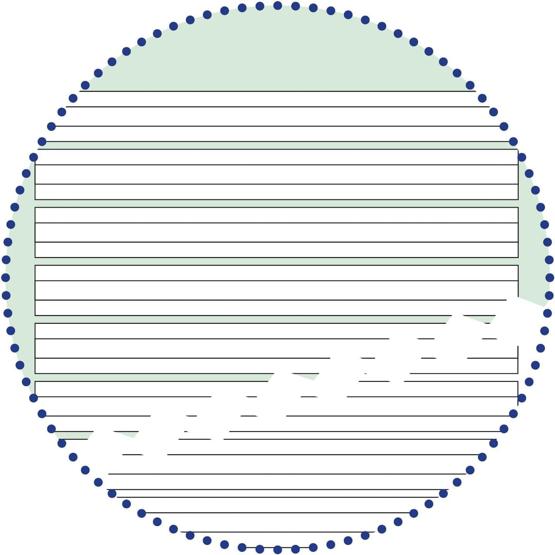 Clairefontaine 331052C - Packung mit 25 Schulheften DIN A4, 16 Blatt, 90g, grüne Lineatur 2 liniert