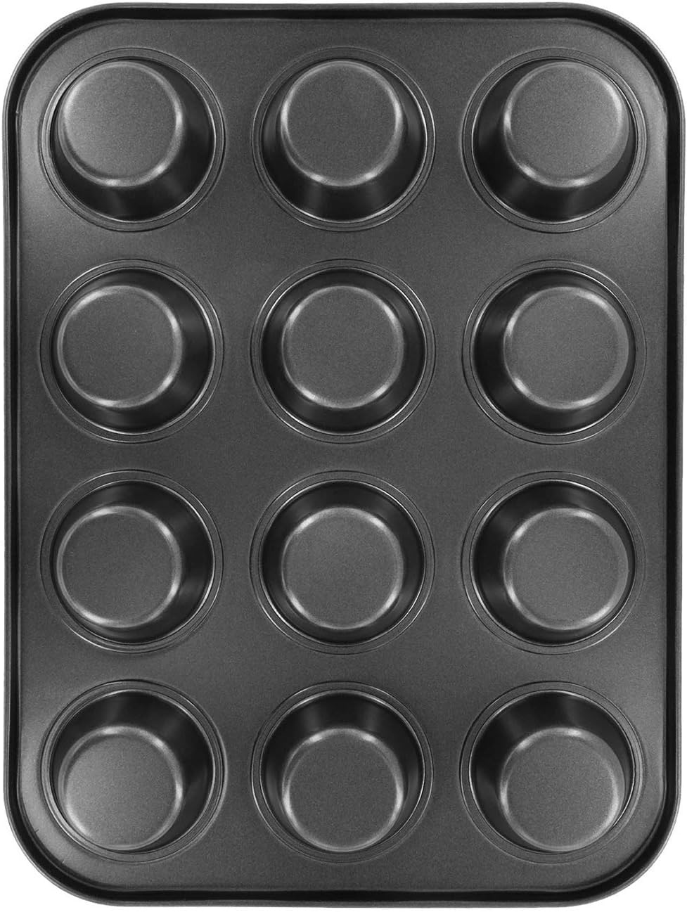 Westmark Muffinbackform, Für 12 Muffins, Antihaftbeschichtung, kaltgewalzter Stahl, Back Meister, An