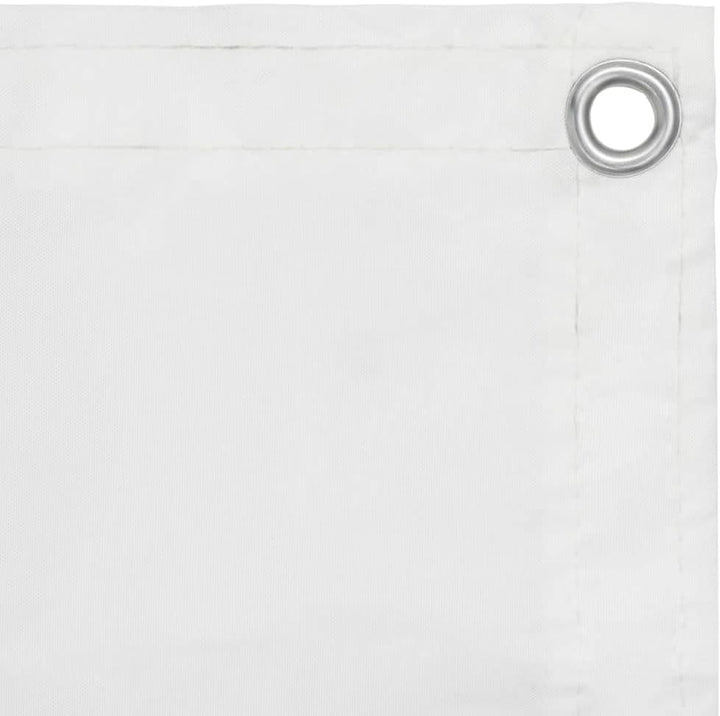 WIFESE Balkon Sichtschutz Terrasse 75x600 cm mit Ăsen und Kordel Balkonbespannung Balkonschutz UV-Sc