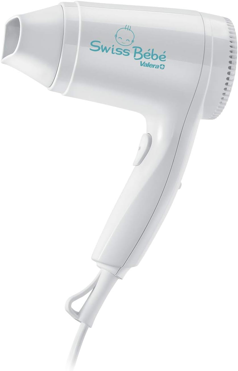 Valera, Swiss Bébé 554.13, Haar-/Körpertrockner für Babys, sicher, supersanft & leise, mit Heizeleme