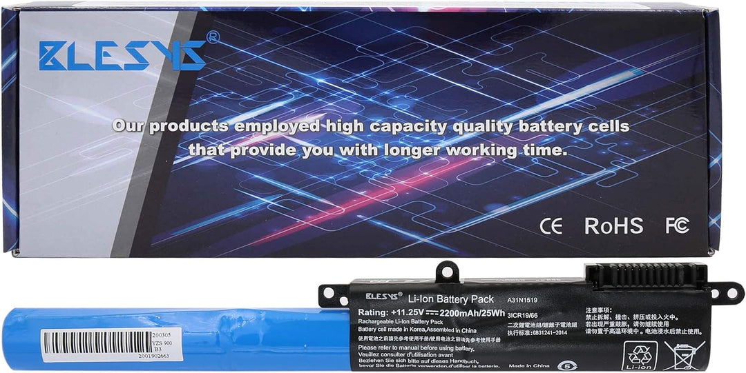 BLESYS Akku A31N1519 Laptop Akku für Asus F540S A540 A540L A540LA F540LA F540SA F540SA F540SC F540NA