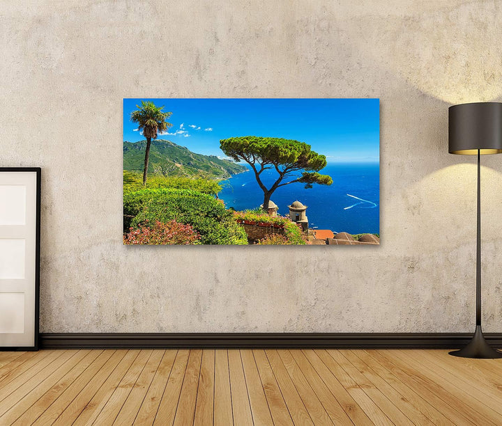 islandburner Bild auf Leinwand Der Berühmte Garten Der Villa Rufolo Ravello Amalfiküste Italien Bild
