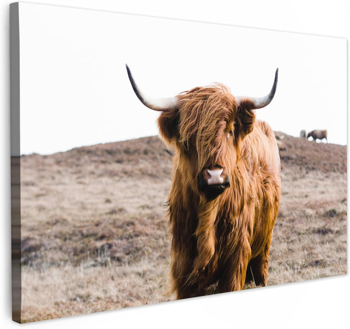 MuchoWow© Leinwand Bilder Gross 120x80 cm XXL Wanddeko Wohnzimmer Aesthetic Room Decor Deko Zimmer W