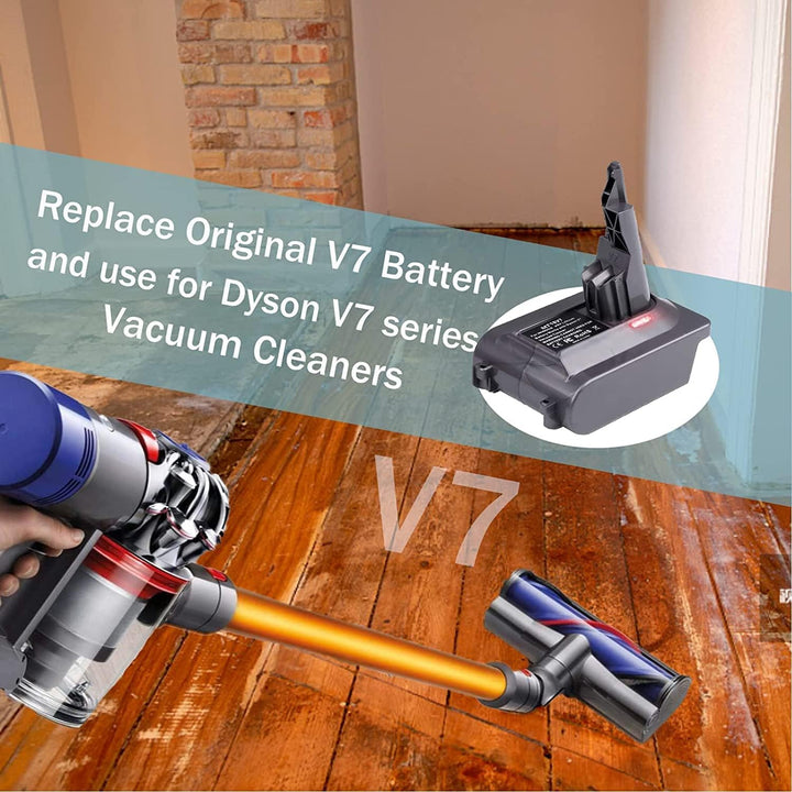 URUN für Dyson V7 Akku Adapter, MT18V7 Konvertiert für Makita 18V Lithium Akku auf für Dyson V7 Anim