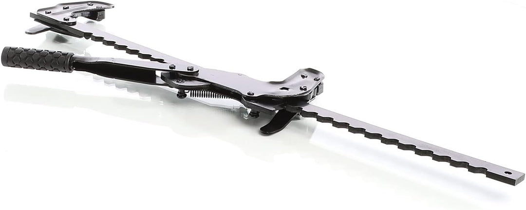 XPOtool Zaunspanner Drahtspanner für Weidezäune und Zaundraht zum Dehnen und Spleissen Spannweg 530m