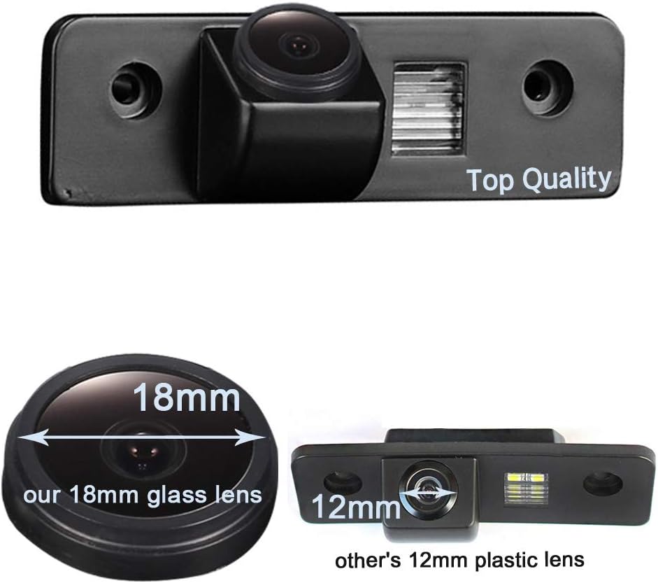 Navinio Auto Rückfahrkamera Einparkkamera Einparkhilfe Wasserdicht für Skoda Octavia RS 1Z MK2 Facel