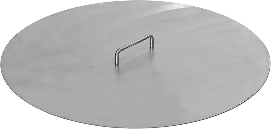 85 cm Deckel für Feuerschalen Feuertonnen Schwenkgrills aus 2,0 mm Stahl mit Griff - Feuerdeckel