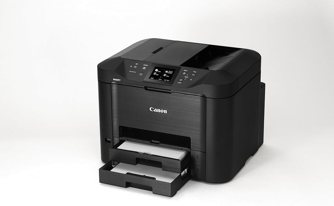 Canon Maxify MB5450 4-in-1 Farbtintenstrahl-Multifunktionsgerät (Drucken, Kopieren, Scannen und Faxe