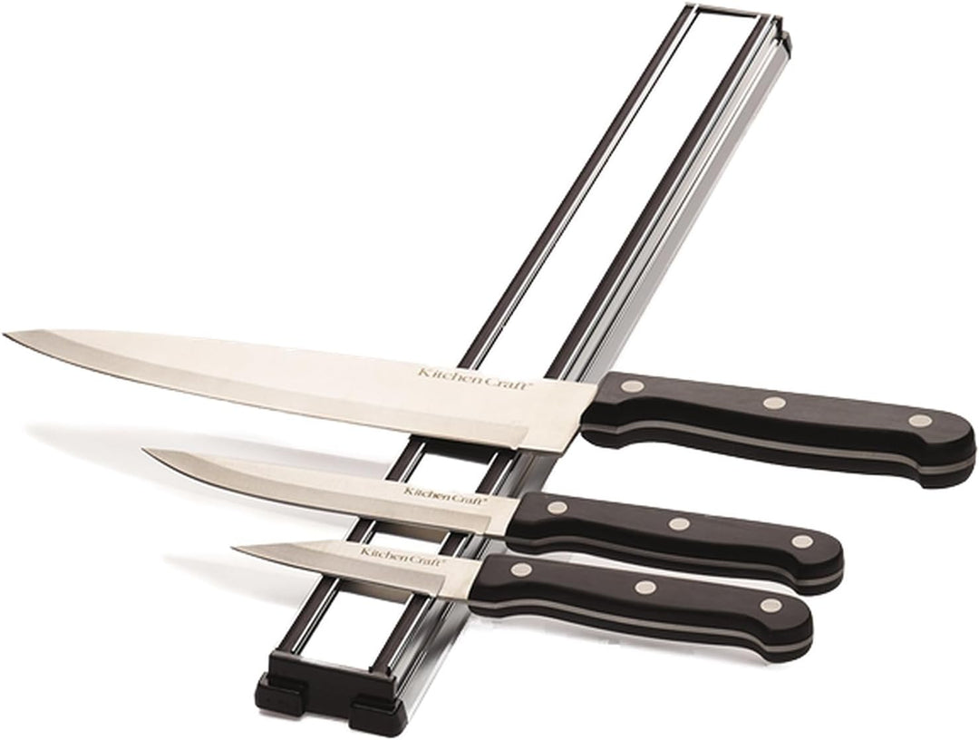 KitchenCraft Deluxe Magnetleiste für Messer, 45 cm