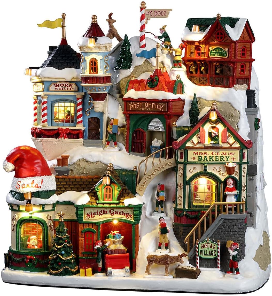 Lemax 25925 Santa's Wonderland Facade: Santa's Village