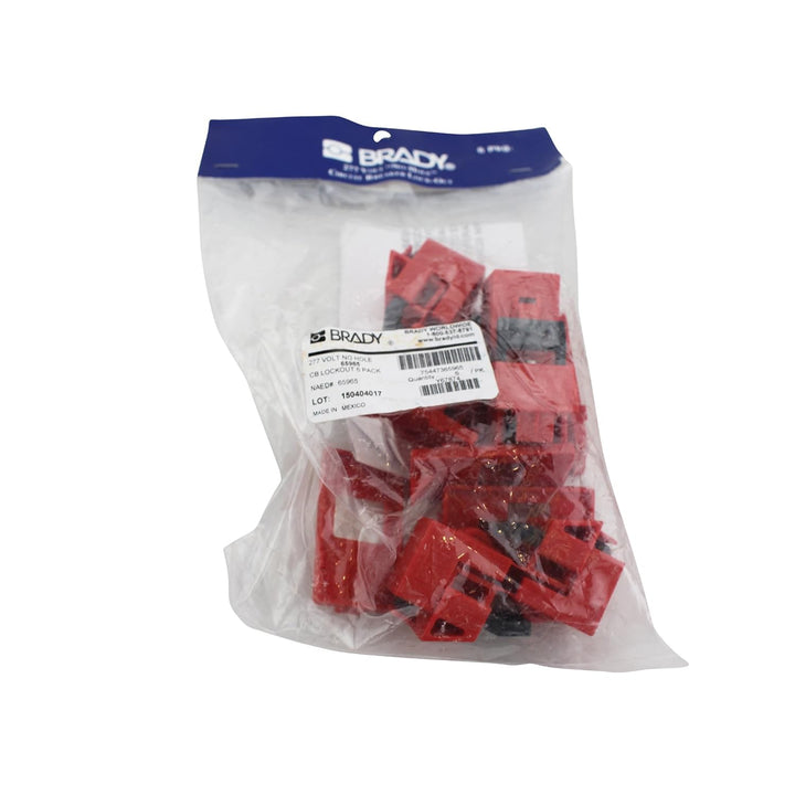 Brady 065965 Verurteilungssystem, Rot, 24,13 mm x 56,01 mm x 16,51 mm