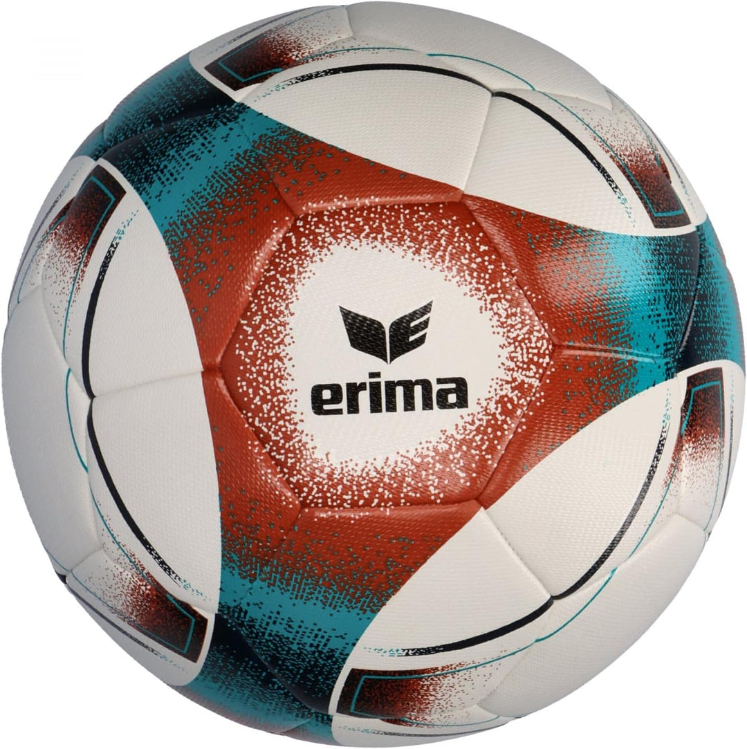 Erima Unisex – Erwachsene Hybrid Training Fussball 5 Steelblue/Orange, 5 Steelblue/Orange