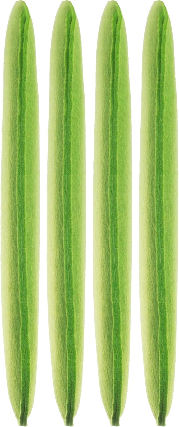 Brandsseller Sitzkissen Filz Eckig Stuhlkissen Sitzauflage Gepolstert - 35 x 35 x 2 cm - 4er Vorteil