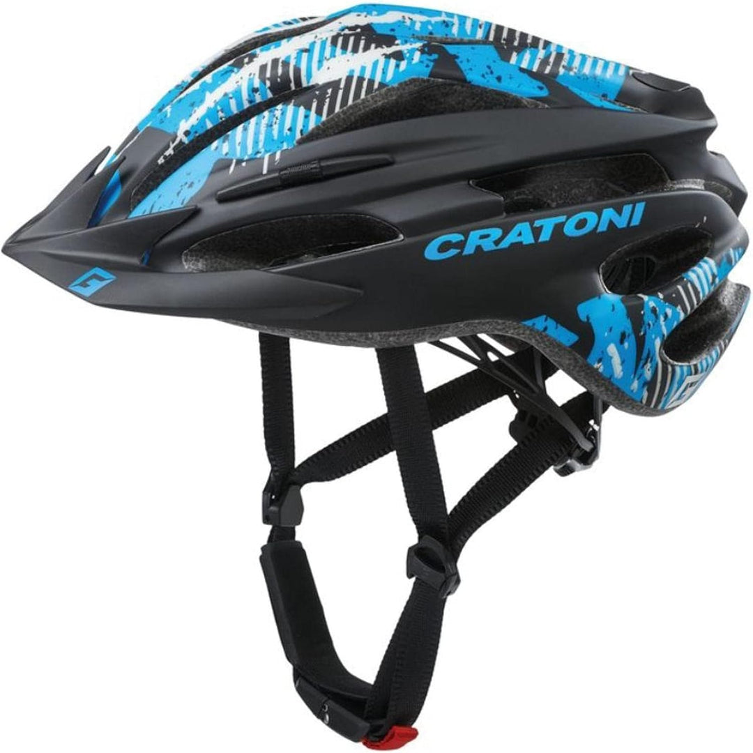 Cratoni Pacer MTB Helm schwarz/blau S-M ( 54-58 cm ), S-M ( 54-58 cm )