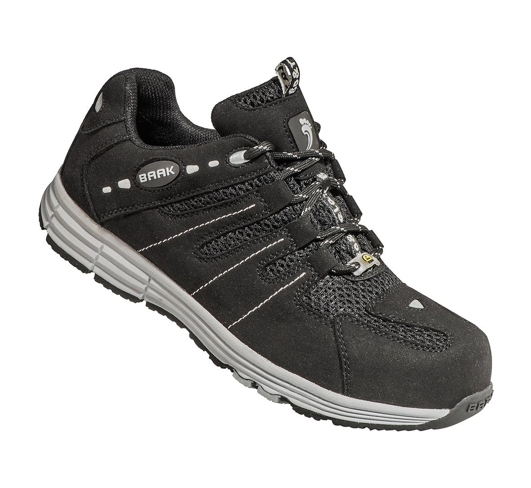 BAAK Sicherheitshalbschuhe S1P "Ron2" Go&Relax - Go&Relax. 1 Stück. 38. schwarz/grau. 71472 38 EU, 3