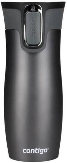 Contigo Thermobecher West Loop Autoseal, Edelstahl Isolierbecher, Reisebecher, Kaffebecher To Go, 10