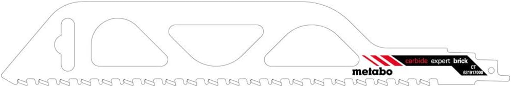 Metabo Säbelsägeblatt "expert brick" 305 x 1,5 mm, HM, 12,7 mm/ 2 TPI (631917000) Materialeignung: M