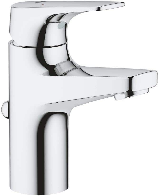 Grohe Bauflow Waschtischarmatur, S-Size, mit Zugstange, 23751000 S-Size Mit Zugstange Single, S-Size